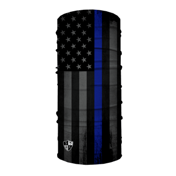 THIN BLUE LINE FLAG